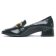 mocassins trotteurs vert foncé mode femme automne hiver 2025 vue 3