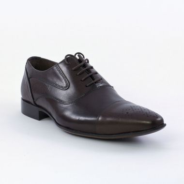 Derbys Greenstone Finley Marron, vue principale de la chaussure homme