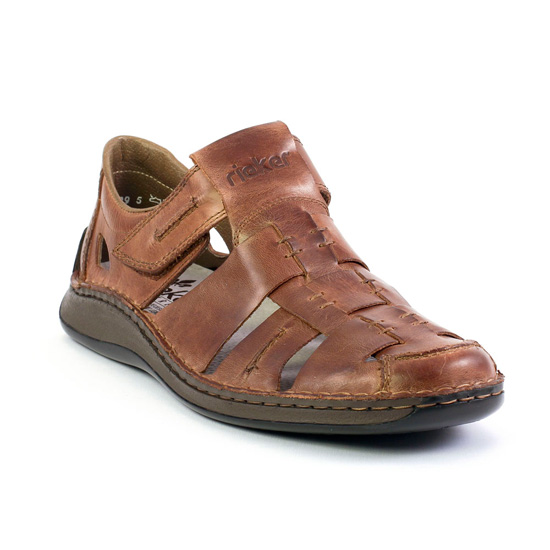 Sandales Rieker 05275 Toffee, vue principale de la chaussure homme