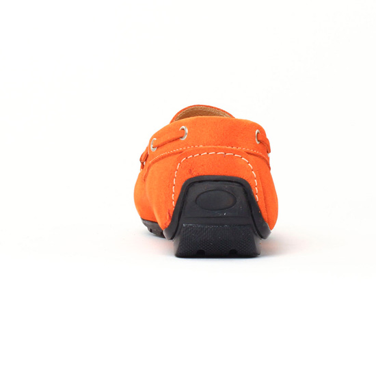 mocassins orange mode homme printemps été - Photo Produit 7