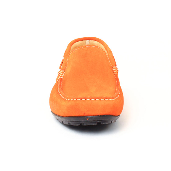 mocassins orange mode homme printemps été - Photo Produit 6