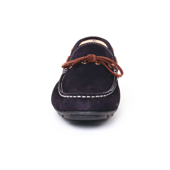 mocassins bateaux bleu marine mode homme printemps été - Photo Produit 6