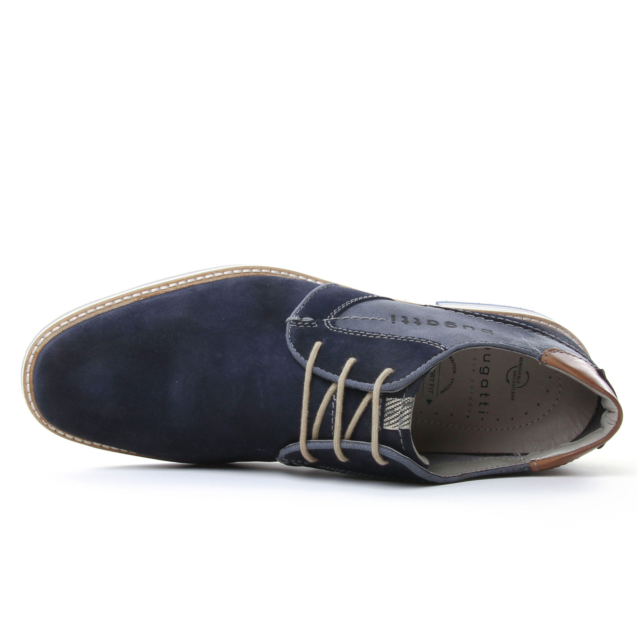Homme Chaussures Chaussures  à lacets Chaussures Oxford Ville basse Bugatti pour homme en coloris Bleu 