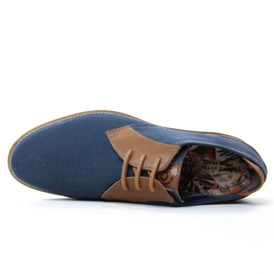 derbies bleu marron mode homme printemps été - Photo Produit 4