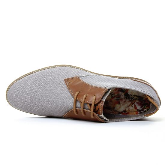 derbies gris marron mode homme printemps été - Photo Produit 4
