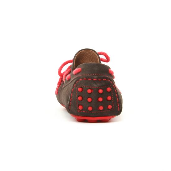 mocassins bateaux marron foncé mode homme printemps été - Photo Produit 7