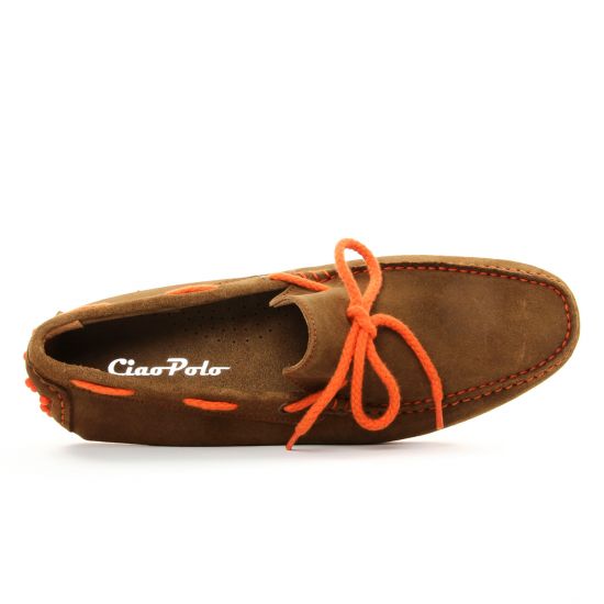 mocassins bateaux marron mode homme printemps été - Photo Produit 4