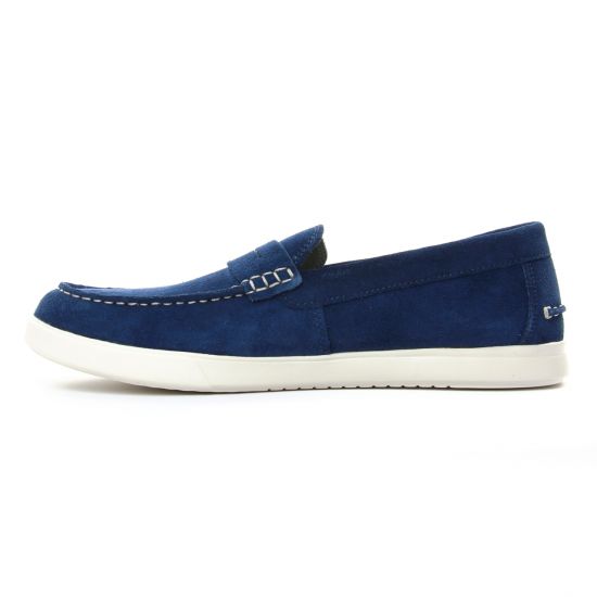 mocassins bleu marine mode homme printemps été - Photo Produit 3