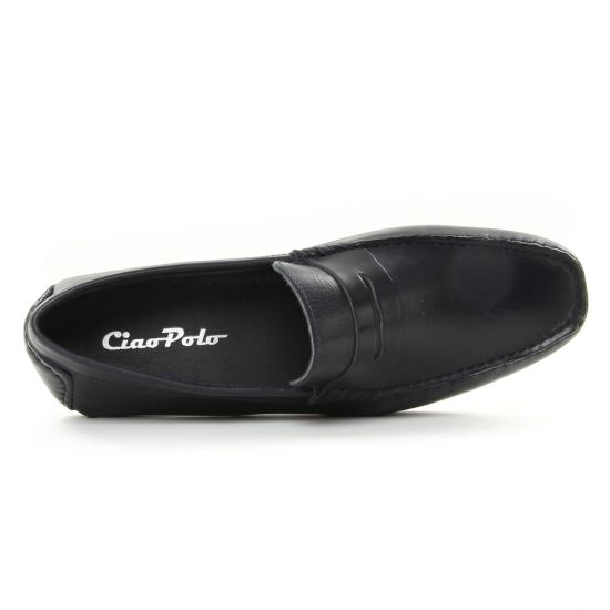 mocassins bleu marine mode homme printemps été - Photo Produit 4