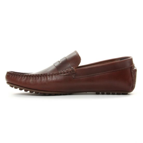 mocassins marron mode homme printemps été - Photo Produit 3