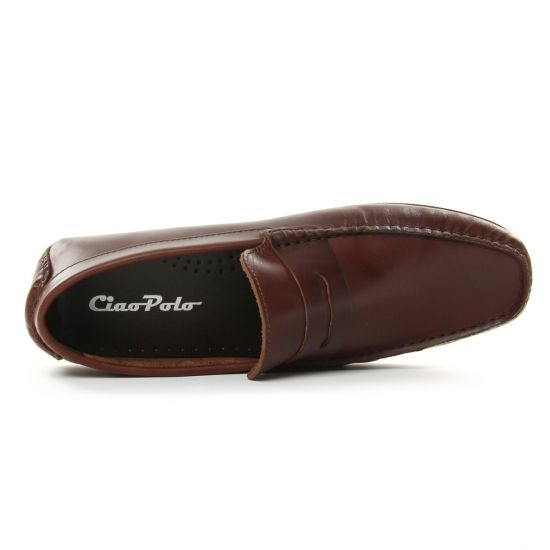 mocassins marron mode homme printemps été - Photo Produit 4