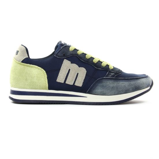 baskets bleu marine mode homme printemps été - Photo Produit 2