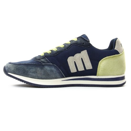 baskets bleu marine mode homme printemps été - Photo Produit 3