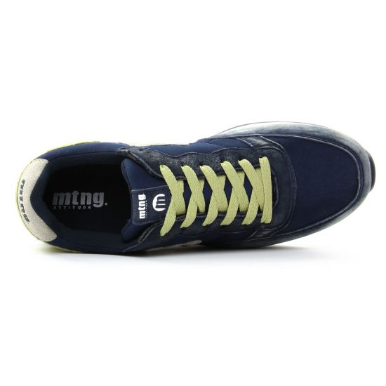 baskets bleu marine mode homme printemps été - Photo Produit 4