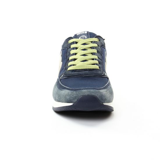 baskets bleu marine mode homme printemps été - Photo Produit 6