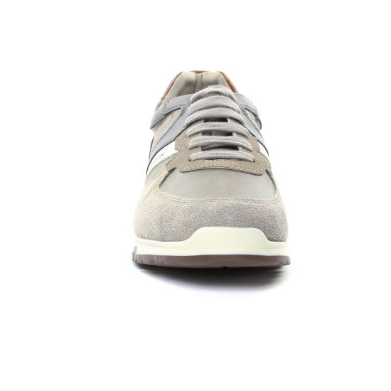 baskets gris marron mode homme printemps été - Photo Produit 6