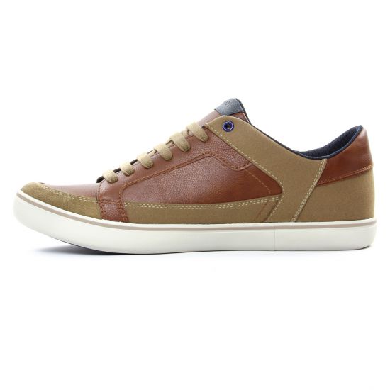 tennis et baskets mode marron beige mode homme printemps été - Photo Produit 3