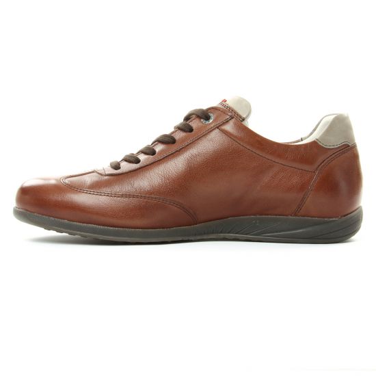 baskets marron mode homme printemps été - Photo Produit 3