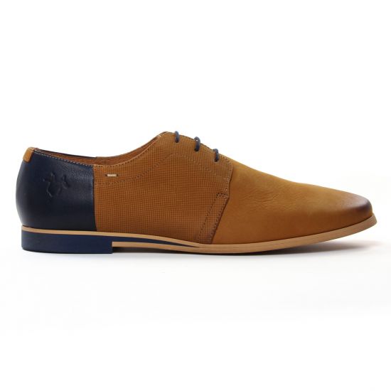 derbies marron bleu mode homme printemps été - Photo Produit 3