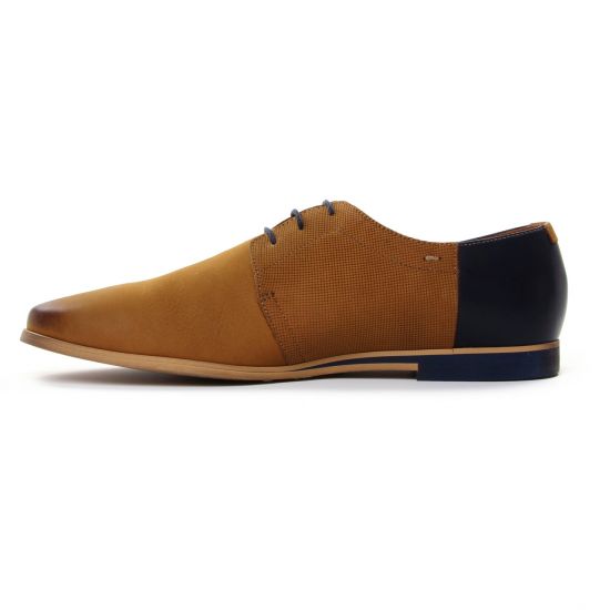 derbies marron bleu mode homme printemps été - Photo Produit 5