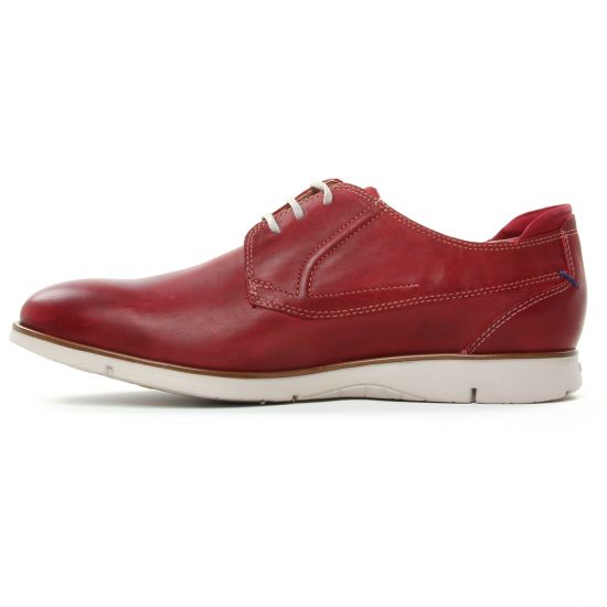 derbies rouge mode homme printemps été - Photo Produit 3