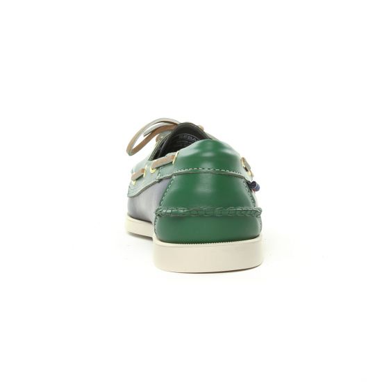mocassins bateaux bleu vert mode homme printemps été - Photo Produit 7