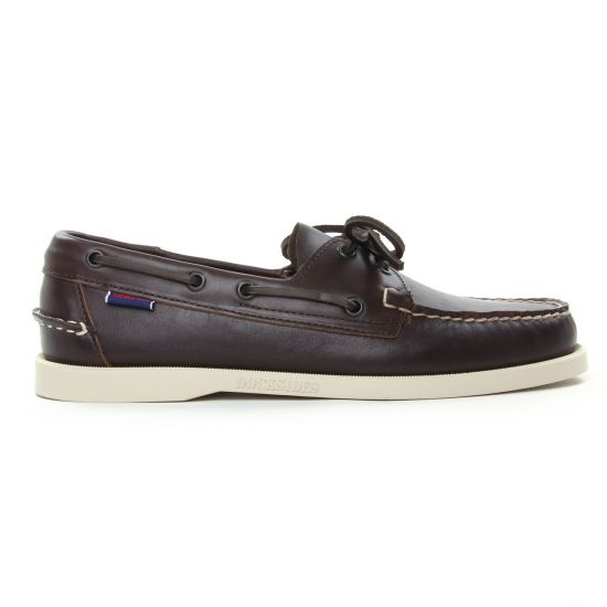 mocassins bateaux marron Léa mode homme printemps été - Photo Produit 2
