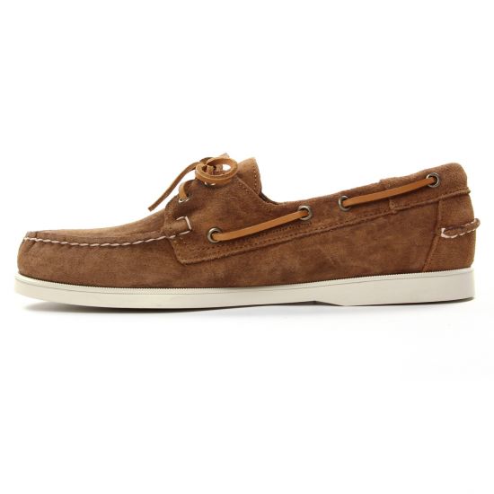 mocassins bateaux marron mode homme printemps été - Photo Produit 3