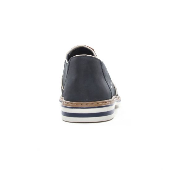 mocassins bleu marine mode homme printemps été - Photo Produit 7