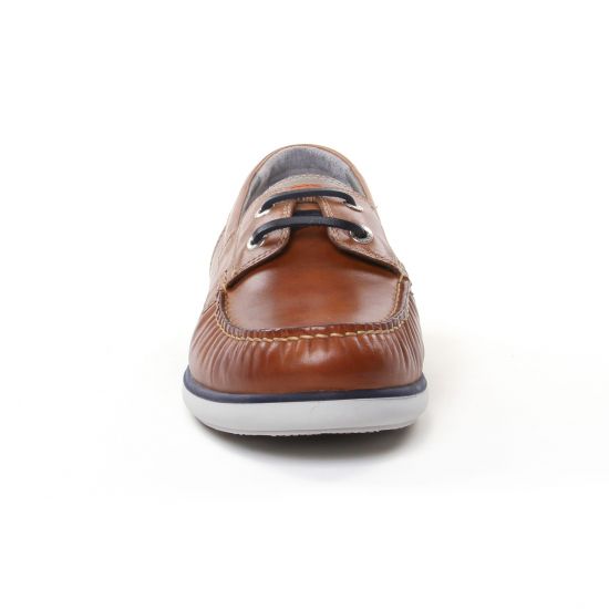 mocassins bateaux marron mode homme printemps été - Photo Produit 6