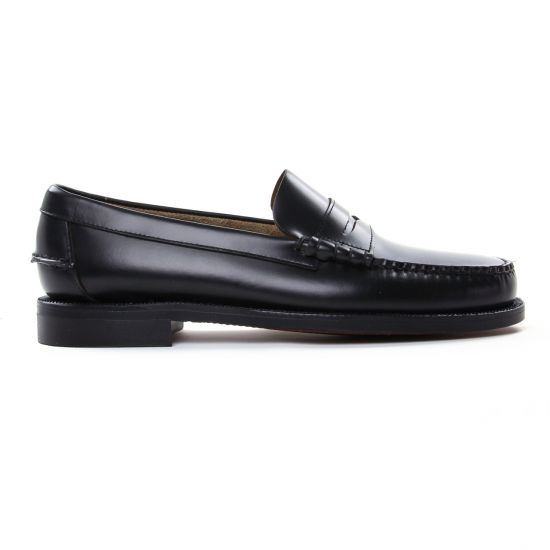 mocassins noir mode homme printemps été - Photo Produit 2