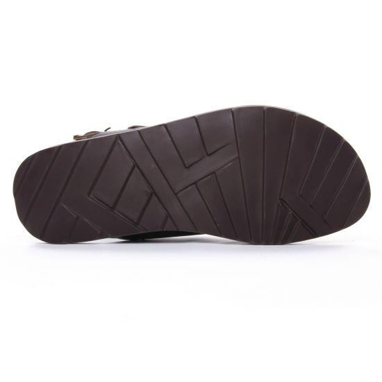 sandales marron mode homme printemps été - Photo Produit 4