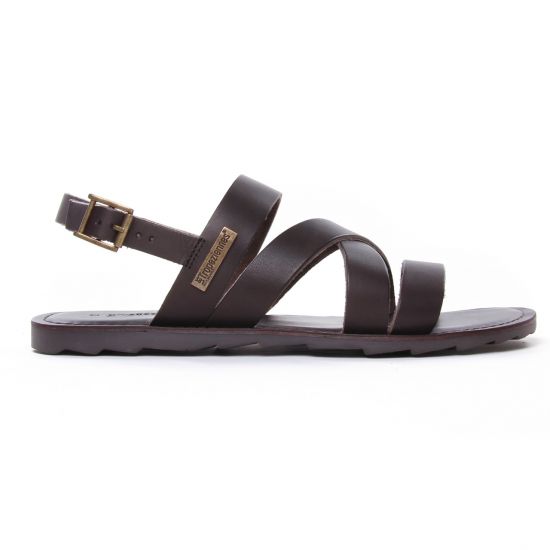 sandales marron mode homme printemps été - Photo Produit 2
