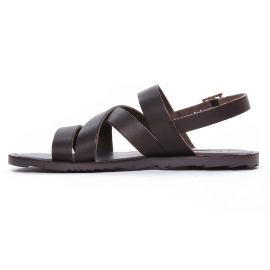sandales marron mode homme printemps été - Photo Produit 3