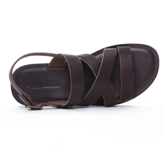 sandales marron mode homme printemps été - Photo Produit 4