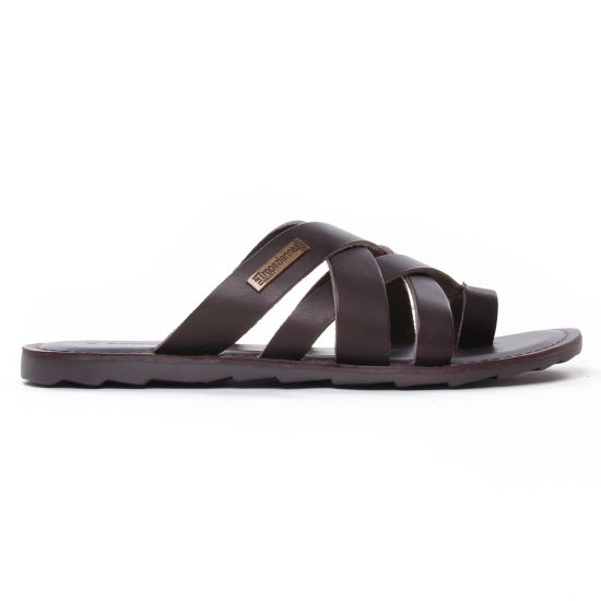sandales marron mode homme printemps été - Photo Produit 2
