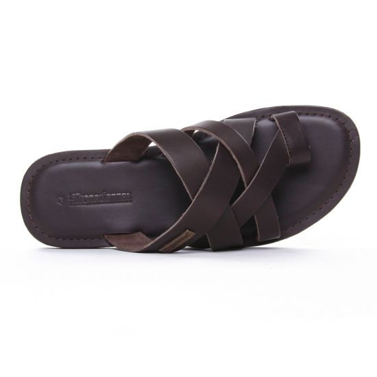 sandales marron mode homme printemps été - Photo Produit 4