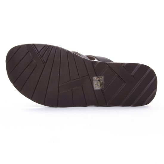 sandales marron mode homme printemps été - Photo Produit 5