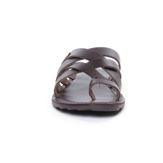 sandales marron mode homme printemps été - Photo Produit 6