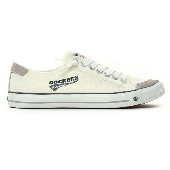baskets beige mode homme printemps été - Photo Produit 2