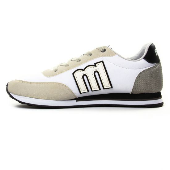 baskets blanc beige mode homme printemps été - Photo Produit 3
