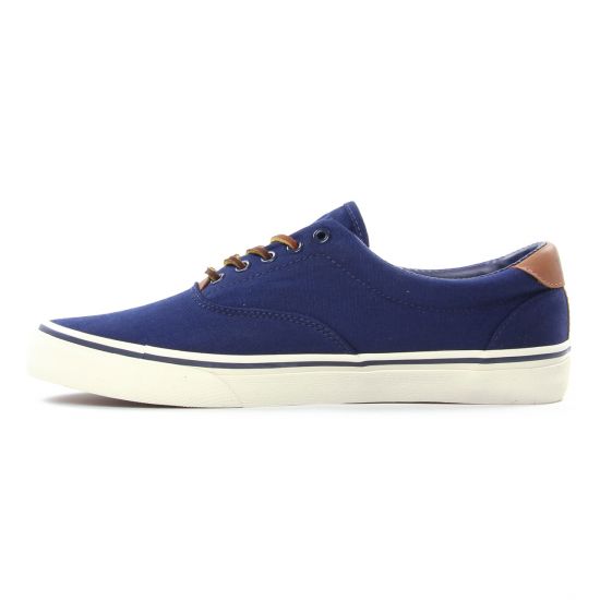 baskets bleu marine mode homme printemps été - Photo Produit 3