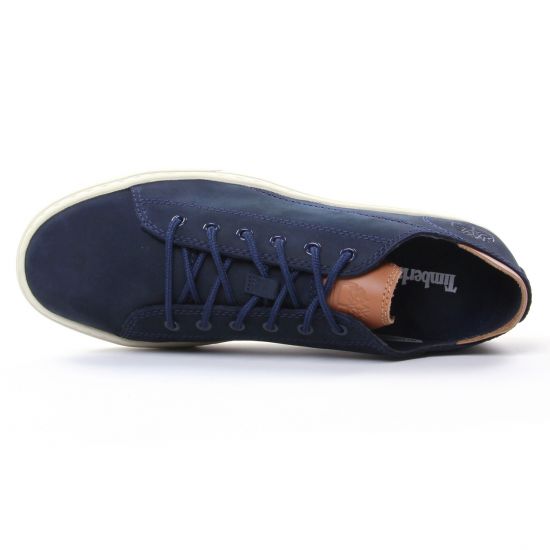 baskets bleu marine mode homme printemps été - Photo Produit 4