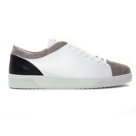 tennis et baskets mode gris blanc mode homme printemps été - Photo Produit 2