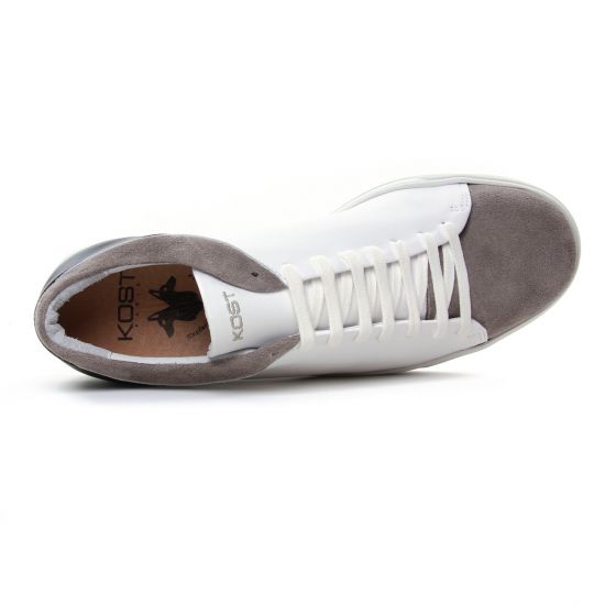 tennis et baskets mode gris blanc mode homme printemps été - Photo Produit 4