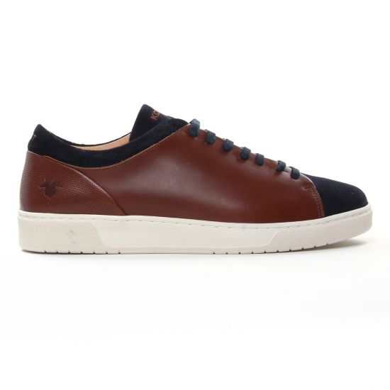 tennis et baskets mode marron bleu mode homme printemps été - Photo Produit 2