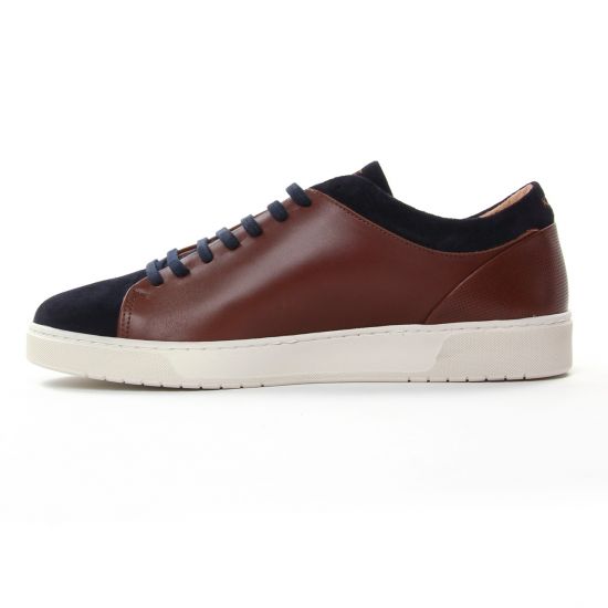 tennis et baskets mode marron bleu mode homme printemps été - Photo Produit 3