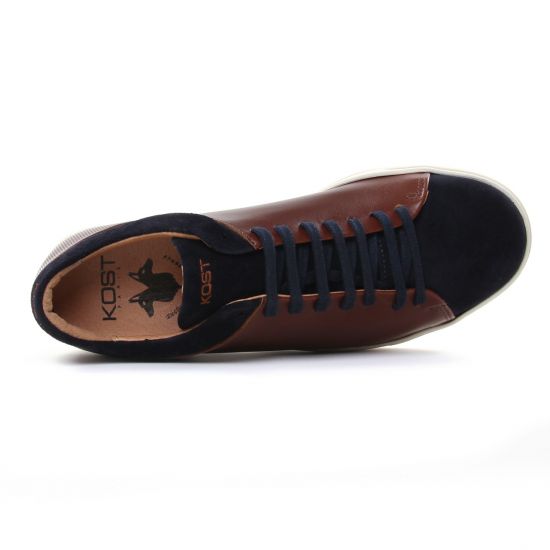 tennis et baskets mode marron bleu mode homme printemps été - Photo Produit 4