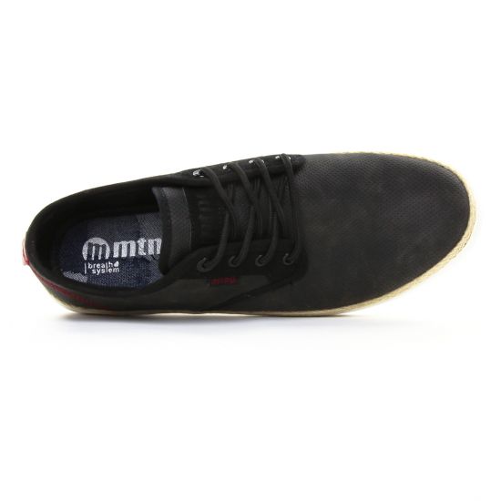 baskets noir mode homme printemps été - Photo Produit 4