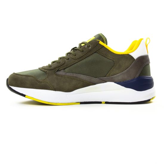 baskets vert kaki mode homme printemps été - Photo Produit 3